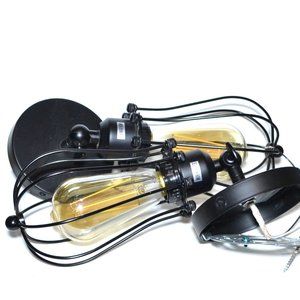 Tom Shine Edison Wall Light Black Model CY-BD 040 60 Watts